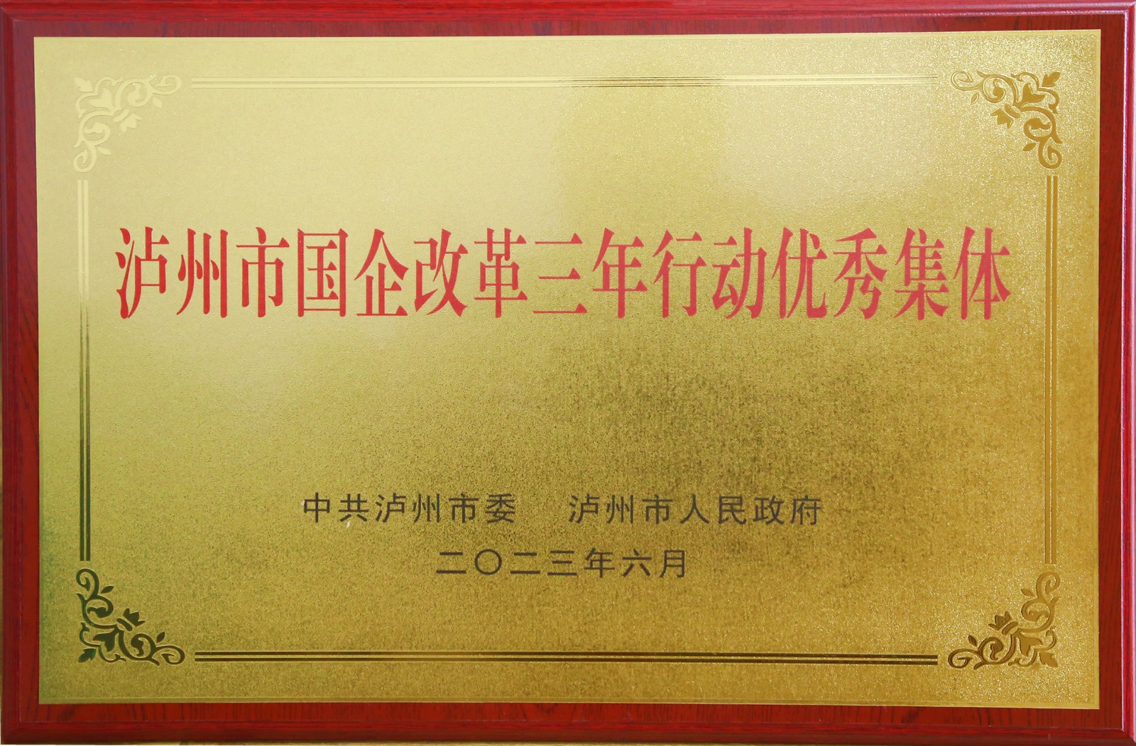 泸州市国企改革三年行动优秀集体.jpg