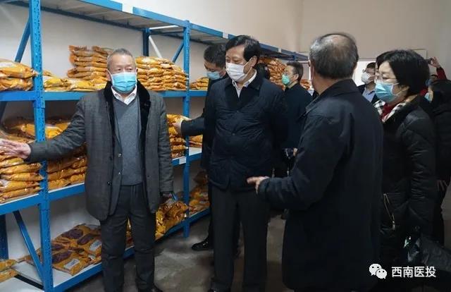 泸州市人大常委会主任曹建国一行督导天植中药疫情防控和复工复产工作