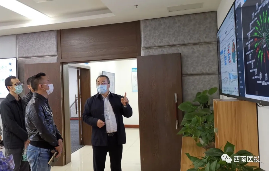 张军秘书长调研泸州市远程医学管理中心工作