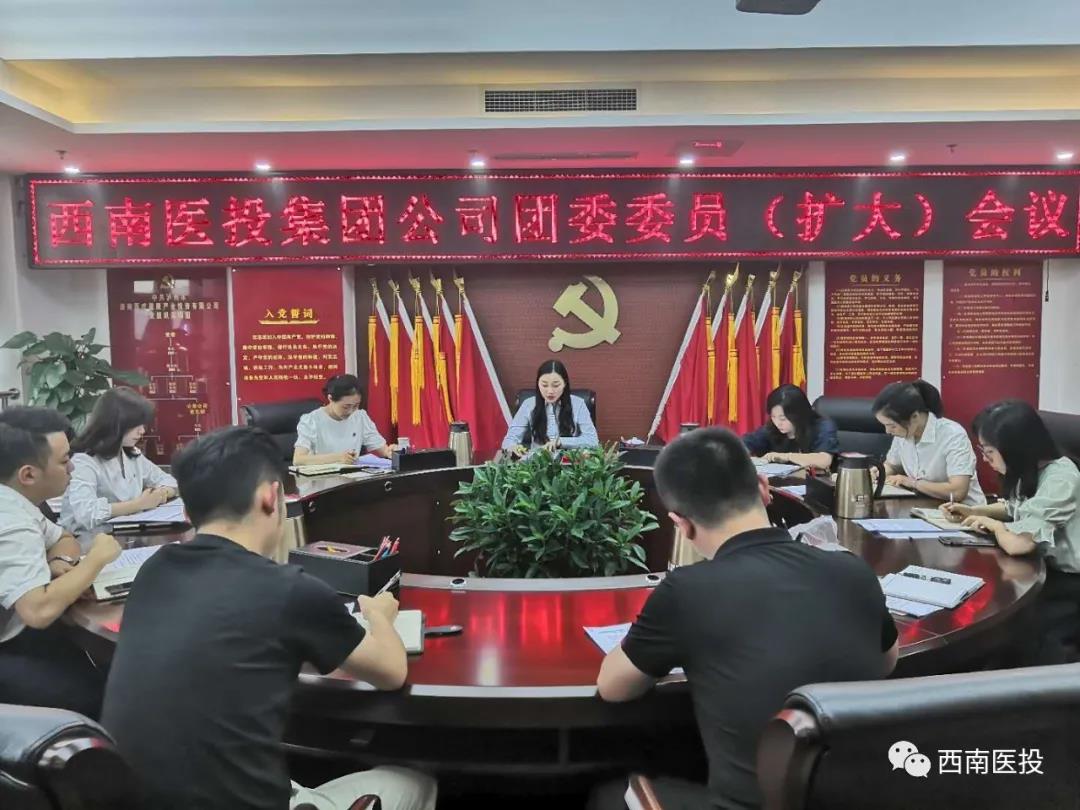 西南医投集团团委召开团委扩大会议