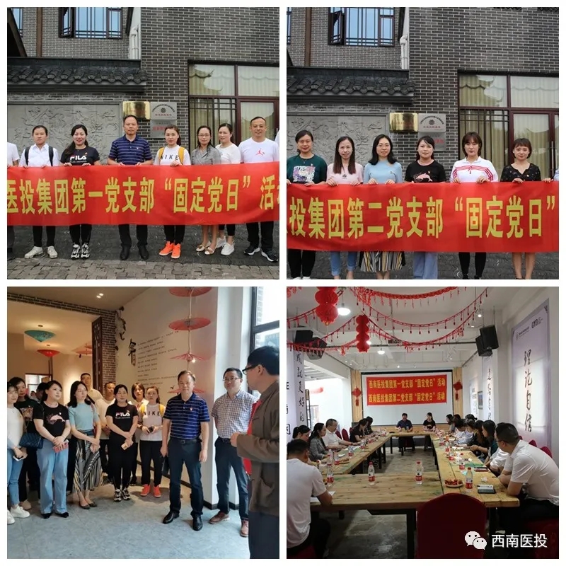 西南医投集团第一、二党支部开展“共建书香医投、践行健康使命”读书分享会
