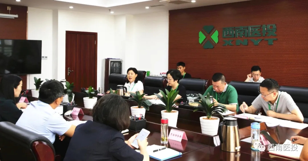 西南医投集团召开2020年半年经营分析会