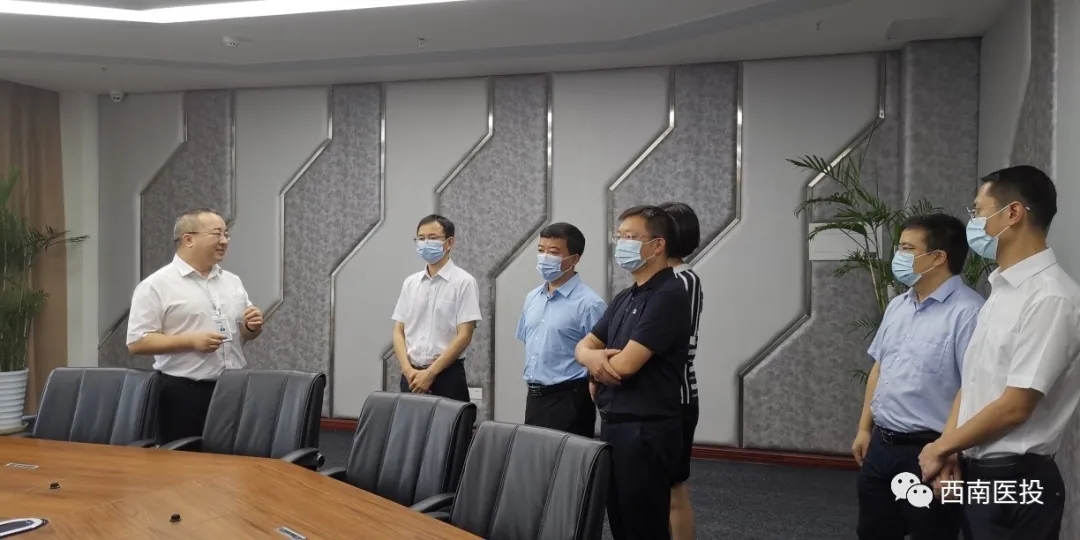 副市长李堂兵率队调研“互联网+医疗健康”信息惠民工作