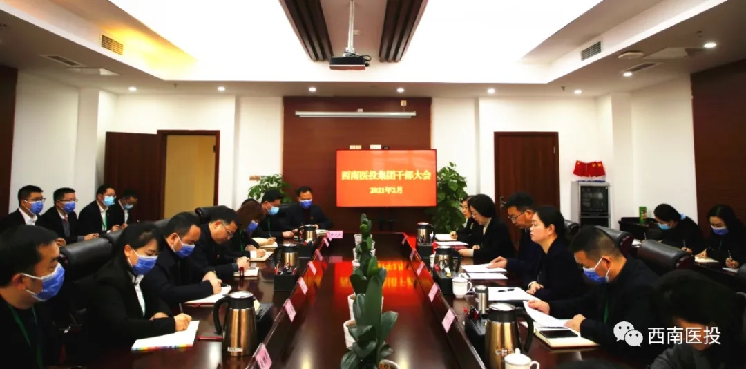 西南医投集团召开干部大会