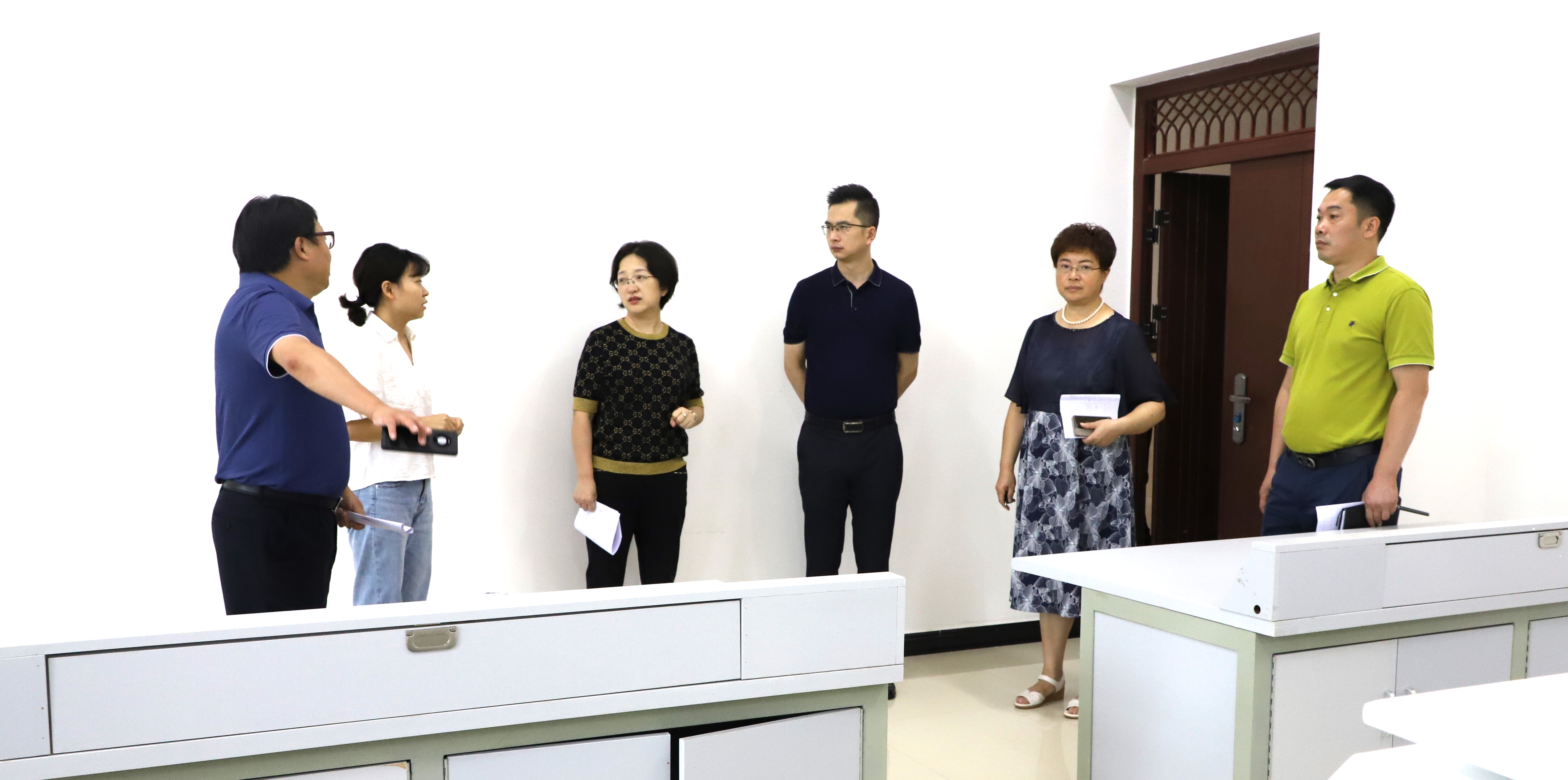 西南医投集团检查指导泸州医疗器械职业学院开学准备工作