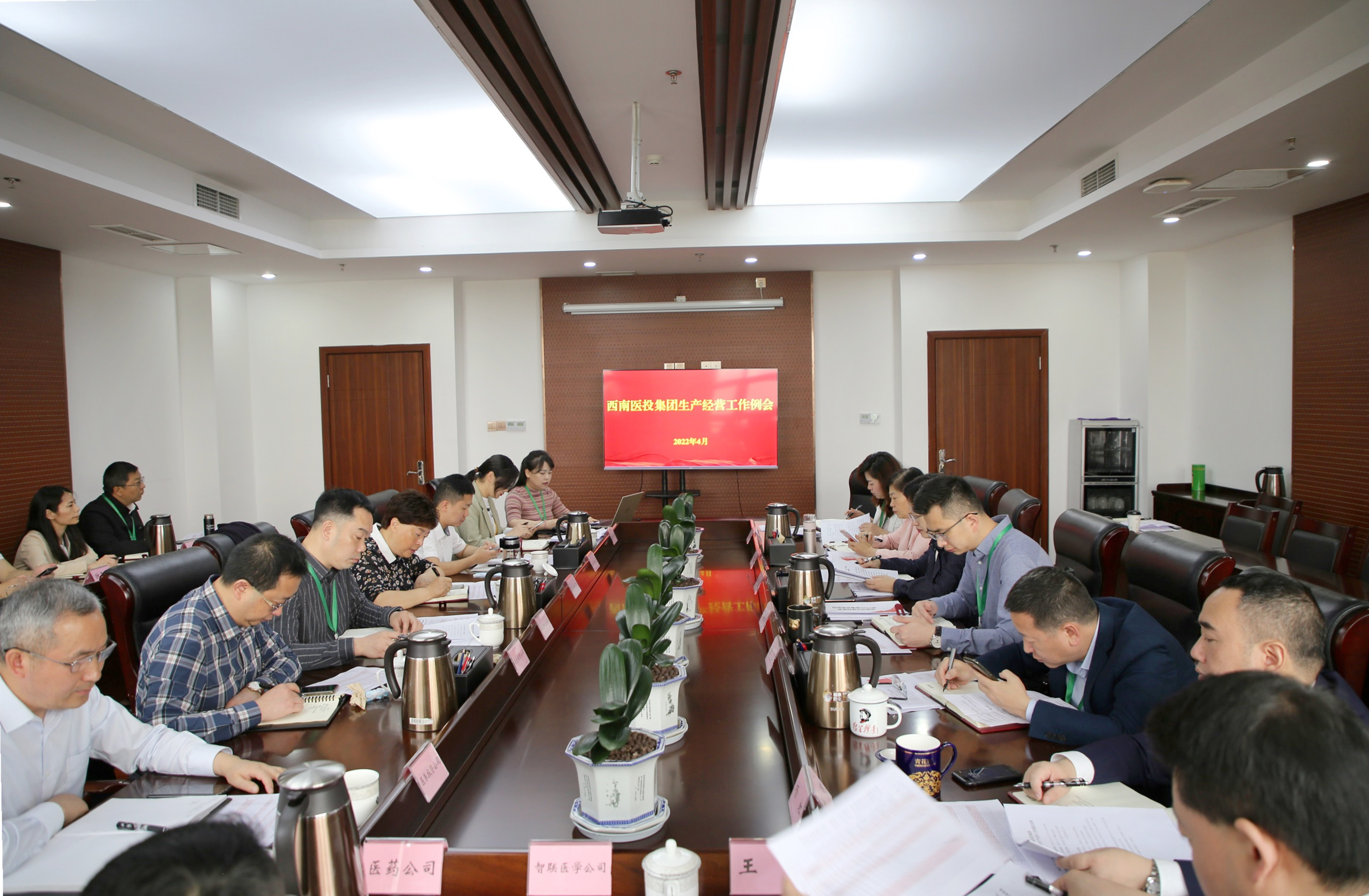 保持良好态势，冲刺“双过半”——西南医投集团召开2022年一季度生产经营工作会