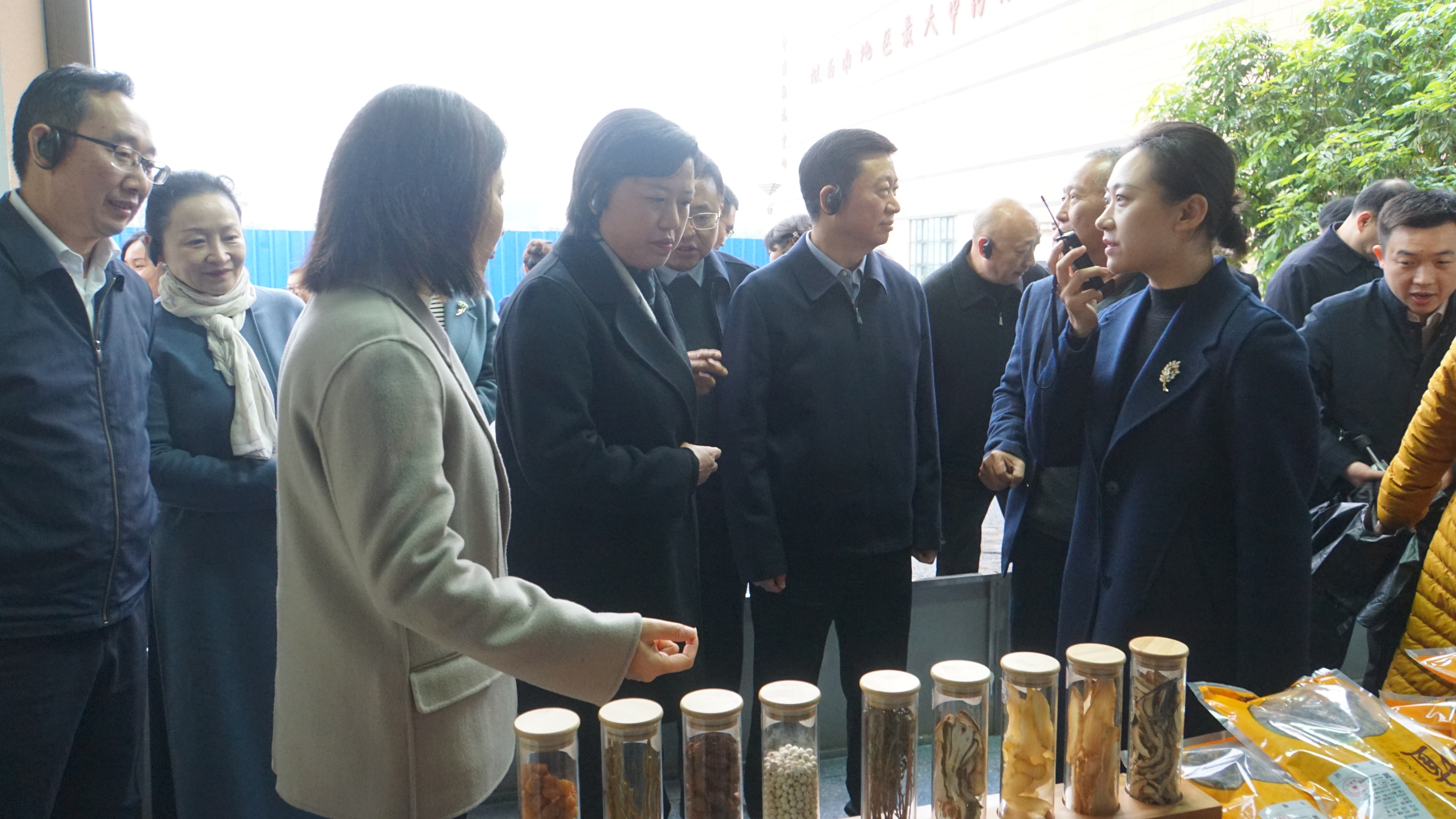 泸州市人大常委会党组书记、主任鞠丽率队调研天植中药公司